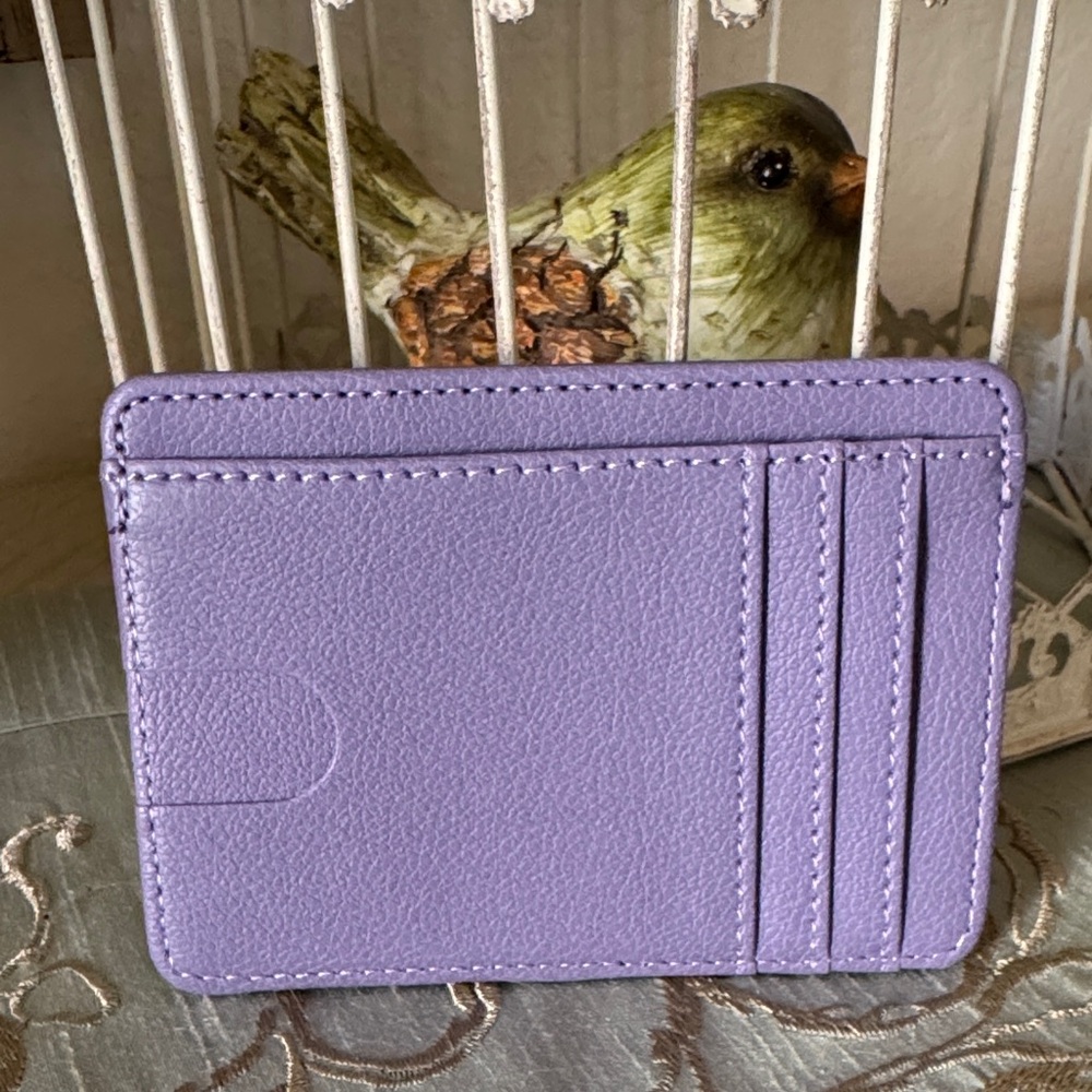 Purple Card Holder